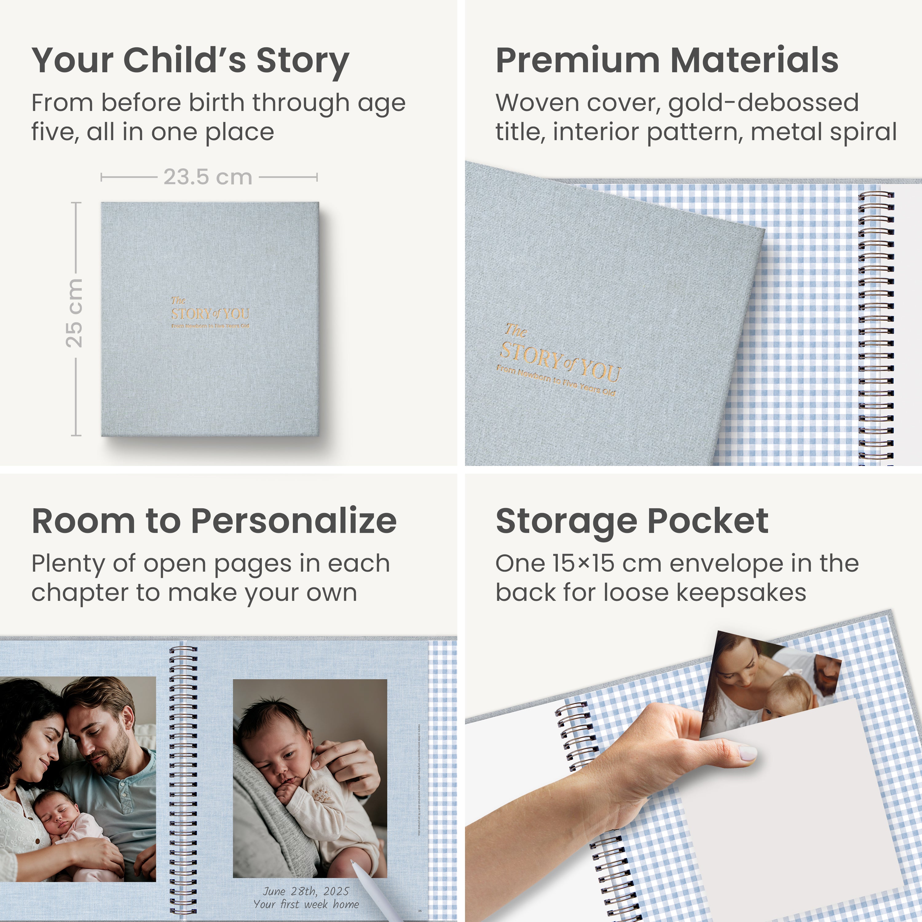 Carrot Lover Baby Memory Book (0–5 Years)