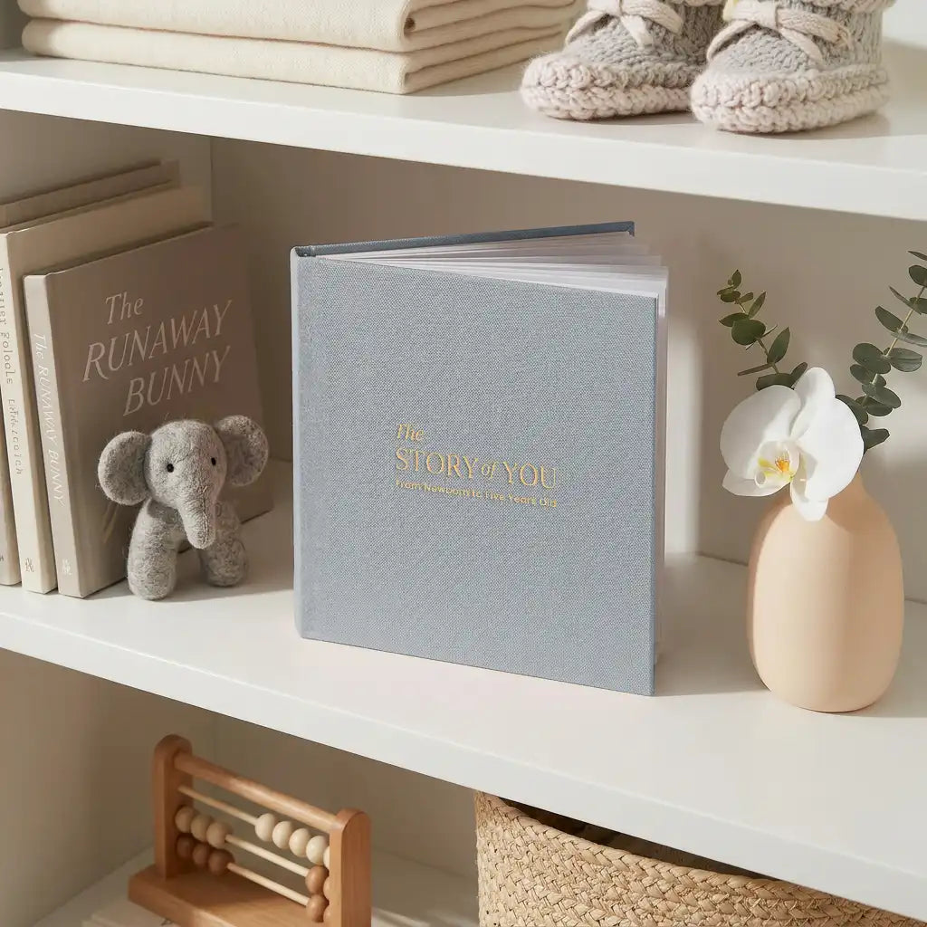 Bunny & Burrow Baby Memory Book (0–5 Years)