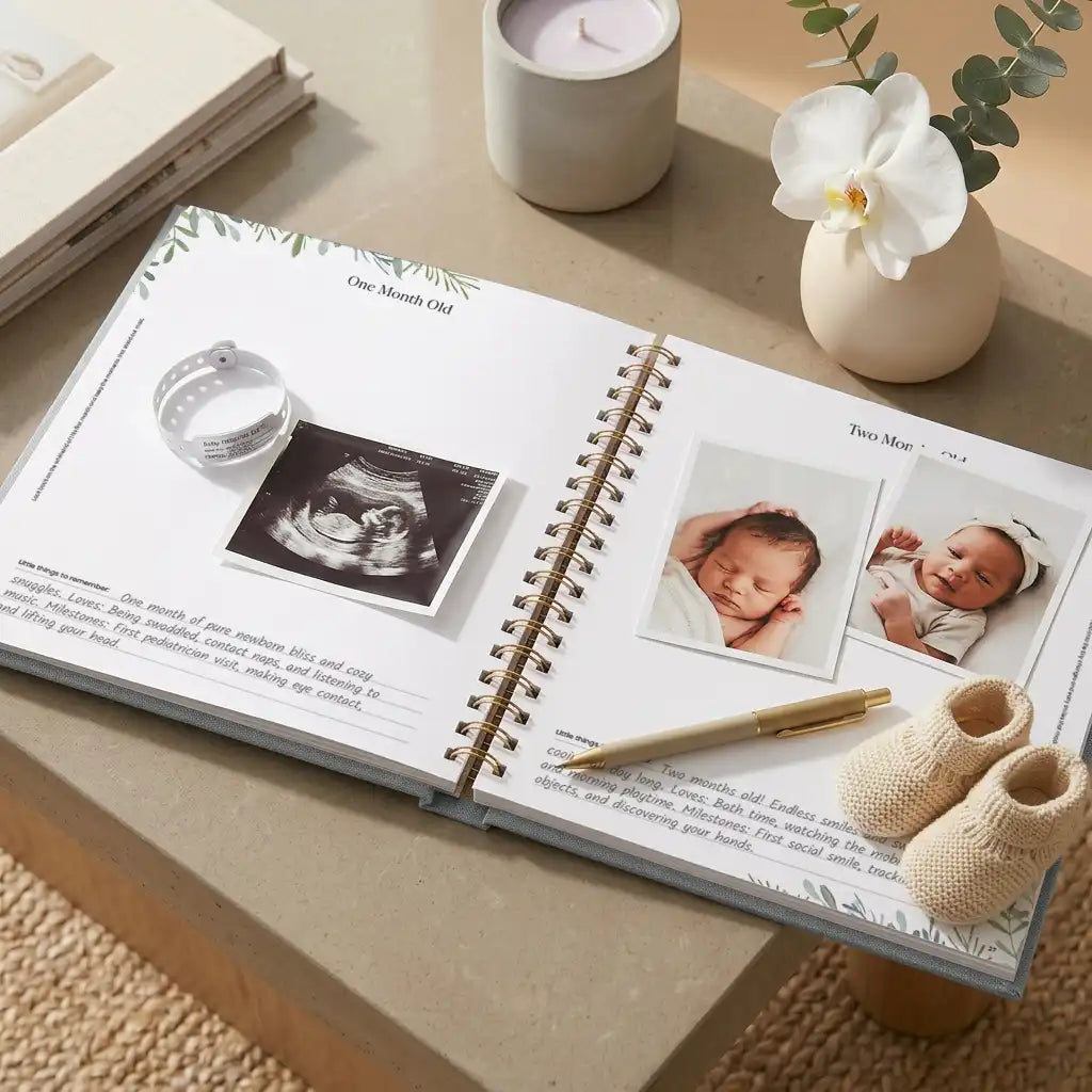 Bunny & Burrow Baby Memory Book (0–5 Years)