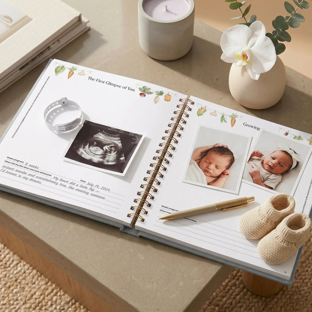 Carrot Lover Baby Memory Book (0–5 Years)