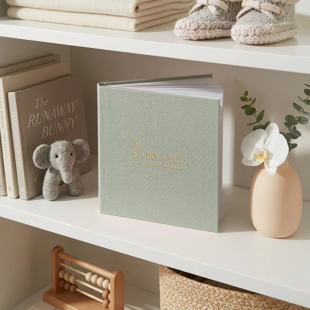 Foliage Baby Memory Book (0–5 Years)