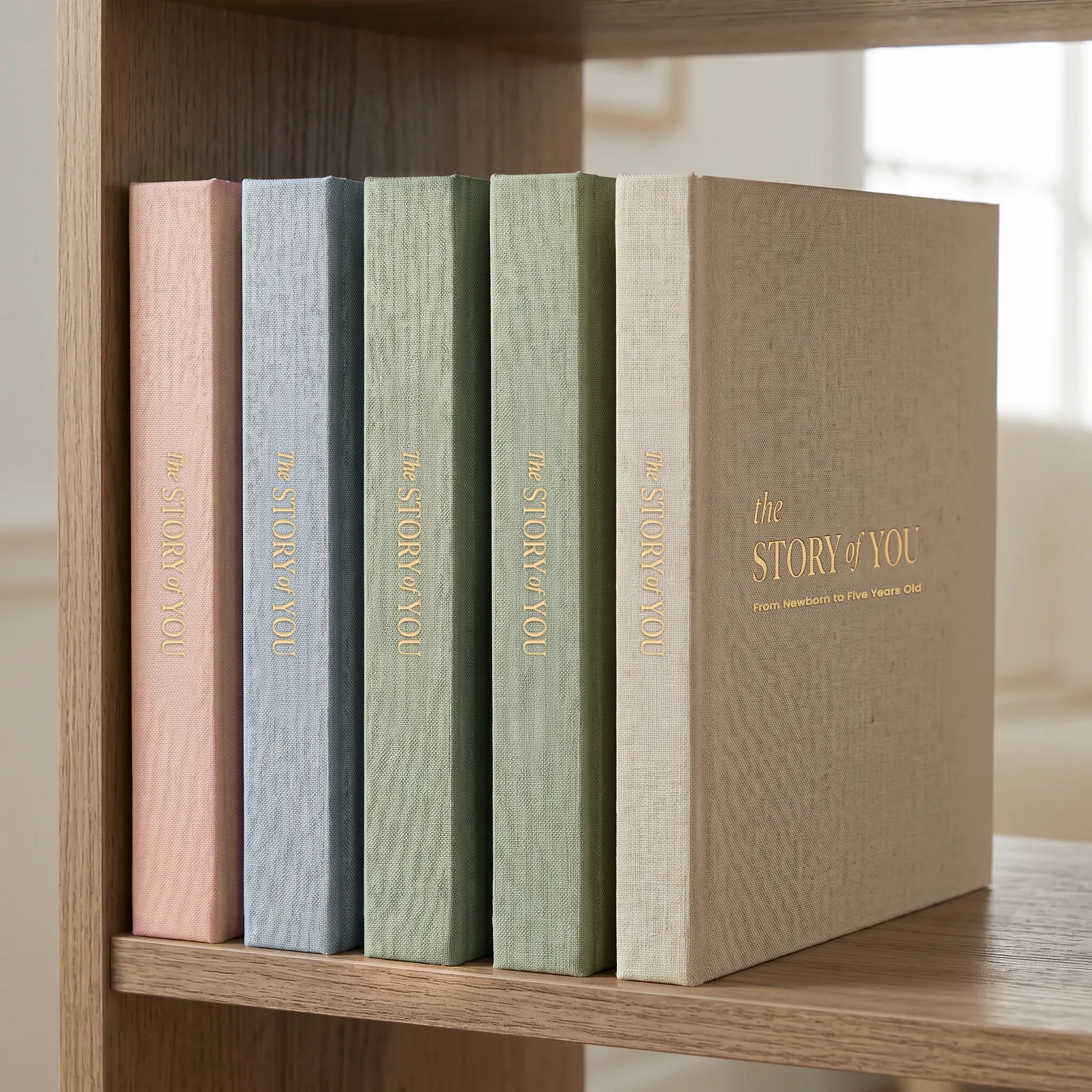 Forest Baby Memory Book (0–5 Years)