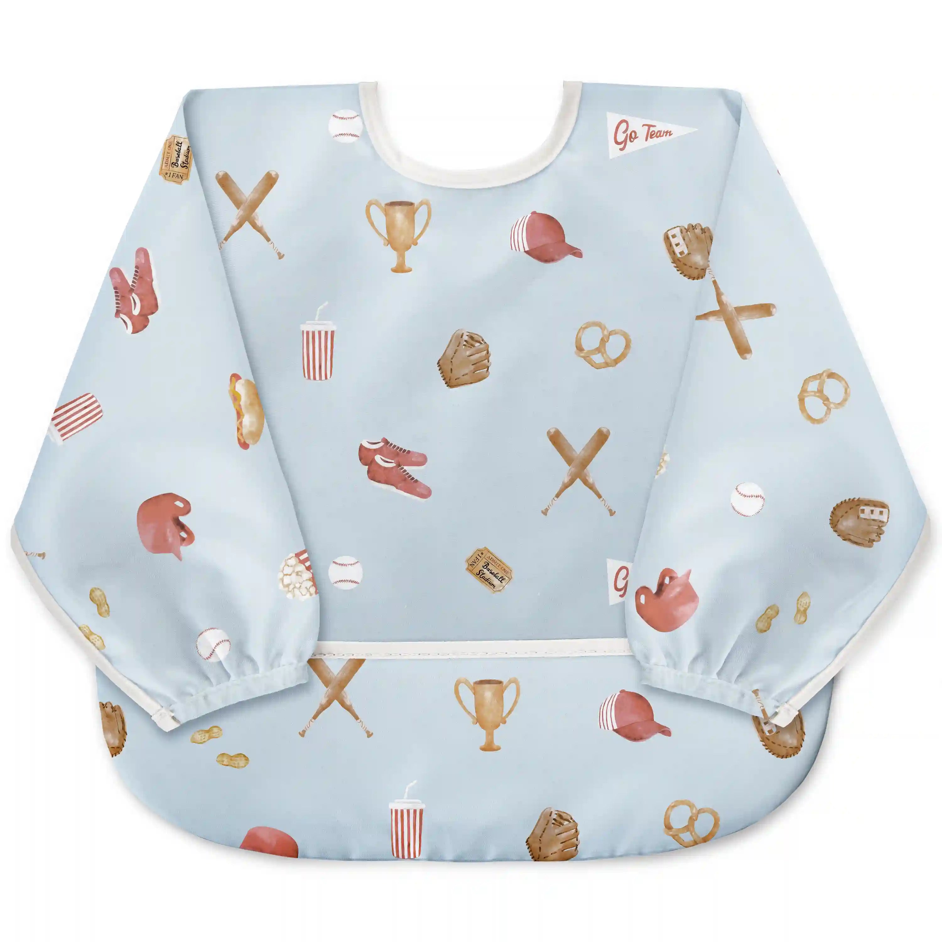 Baseball Waterproof Sleeved Bib