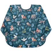 Jungle Friends Waterproof Sleeved Bib