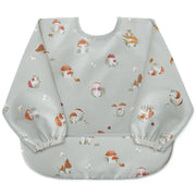 Mushrooms Waterproof Sleeved Bib