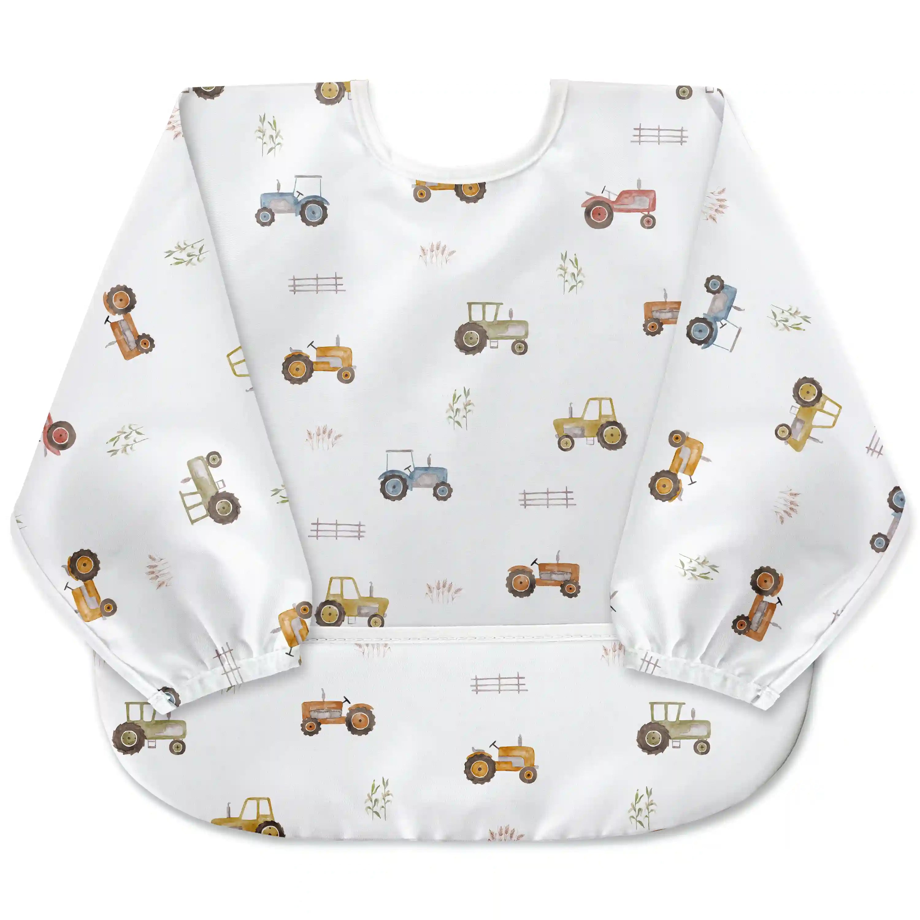 Tractors Waterproof Sleeved Bib