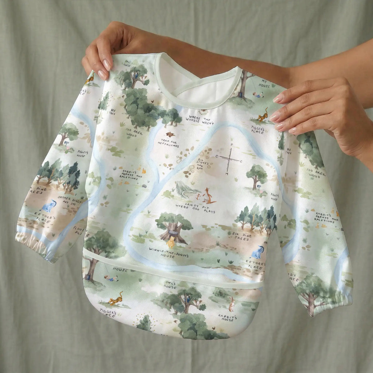 Tractors Waterproof Sleeved Bib